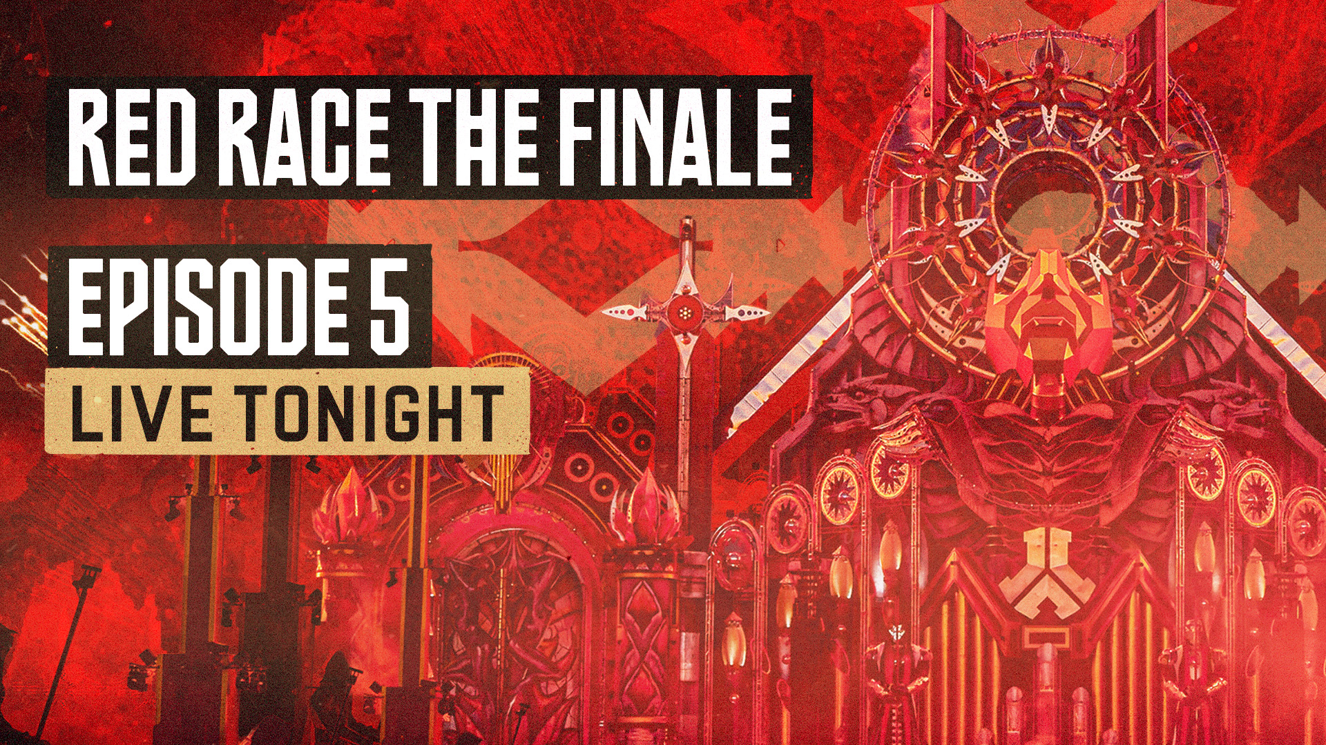 RED Race The Finale LIVE tonight